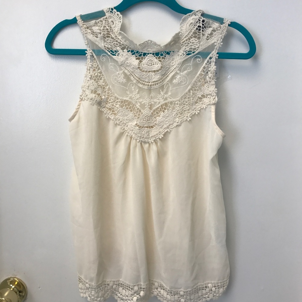 Cream Blouse